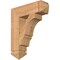 Ekena Millwork Balboa Arts & Crafts Smooth Bracket, Western Red Cedar, 5 1/2"W x 22"D x 26"H BKT06X22X26BOA03SWR - alternate 1